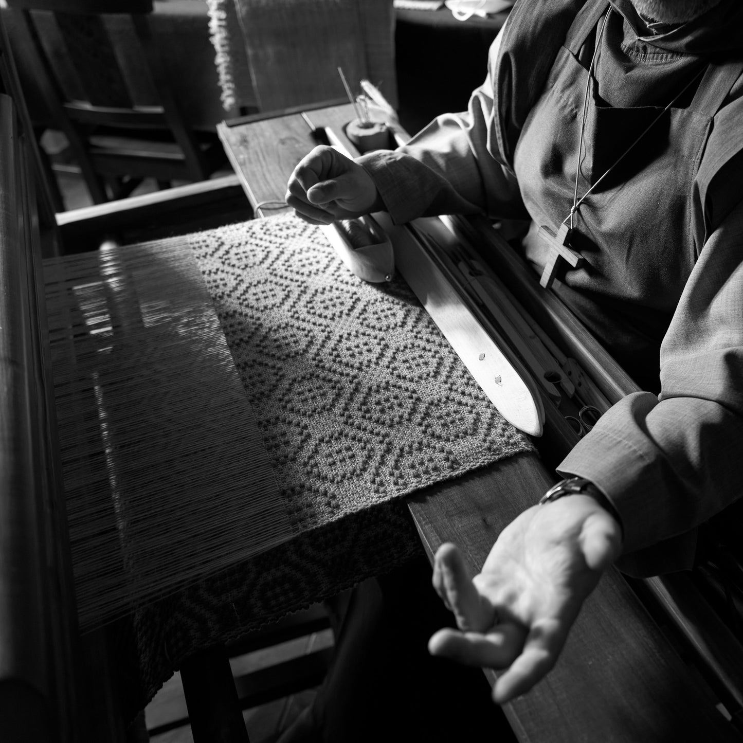 Monk at work, Pontremoli